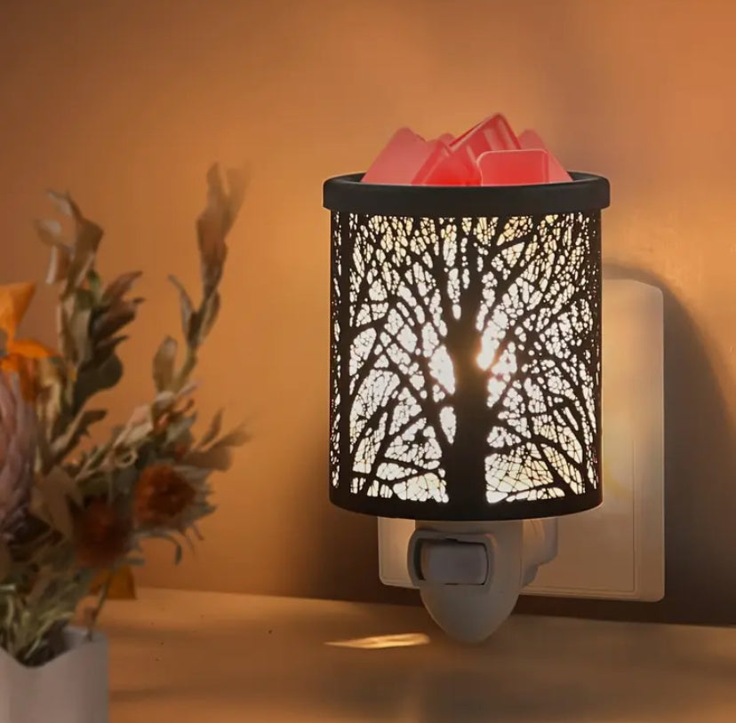 Aesthetic Plug-In Wax Warmer for Cozy Vibes – Electric Fragrance Diffuser & Home Décor – Perfect for Bedrooms, Living Rooms & Self-Care Nights – Relaxing Ambiance for Wax Melts & Essential Oils