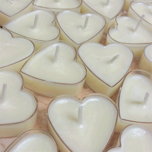 Romantic Heart-Shaped Tealight Candles – Cozy Ambiance, Relaxing Aromatherapy & Perfect for Special Occasions (Sold Individually)