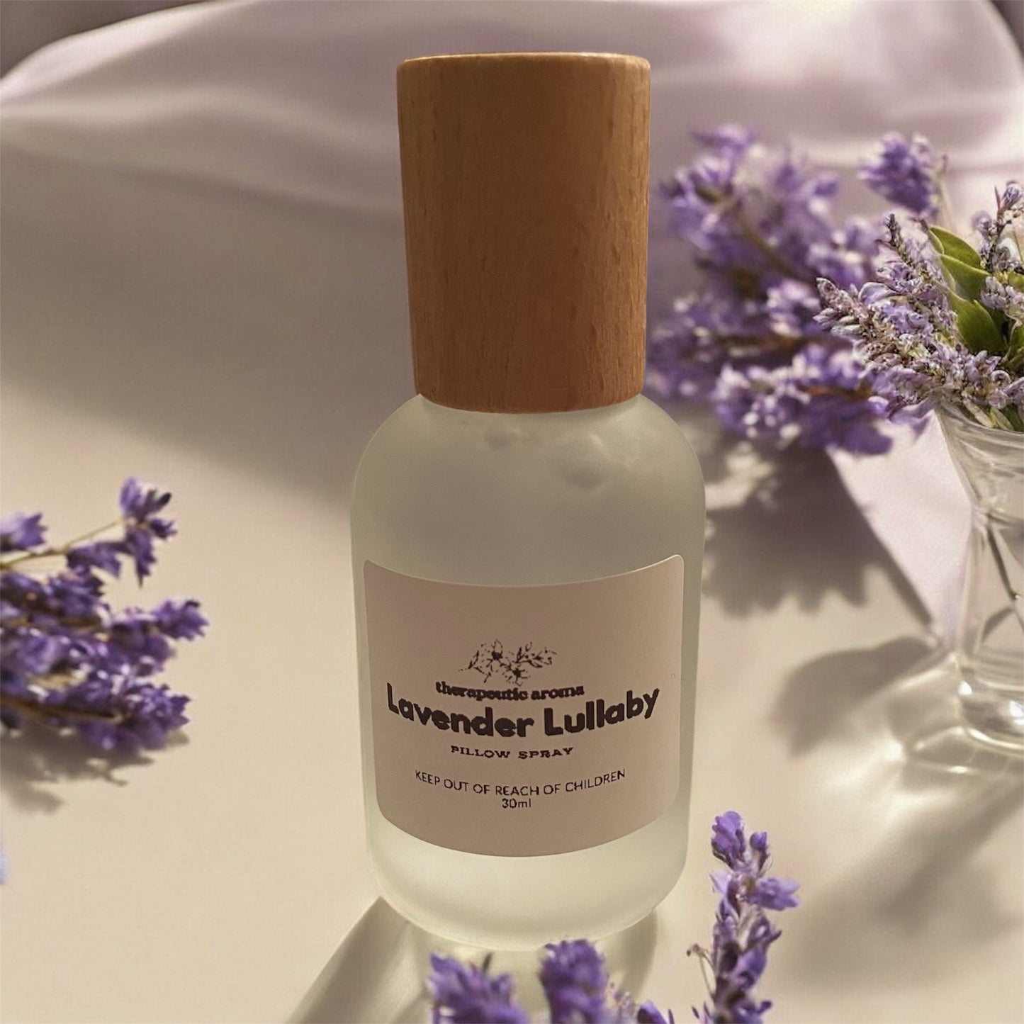 Mini Lavender Lullaby Pillow & Linen Spray | Calming Sleep Mist for Relaxation & Better Sleep