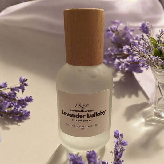 Mini Lavender Lullaby Pillow & Linen Spray | Calming Sleep Mist for Relaxation & Better Sleep